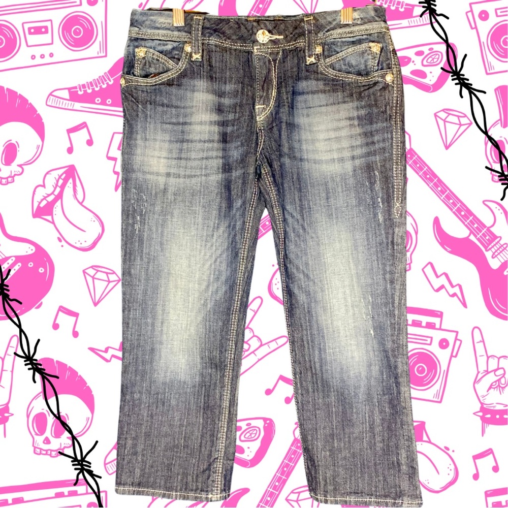 Rock Revival Hazel Capri Jeans